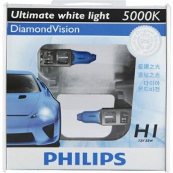 LAMPARA DIAMOND VISION PHILIPS H1 5000K