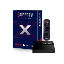 RECEPTOR SUPERTV BLUE X 4K ULTRA HD/IPTV/ISDB/WIFI