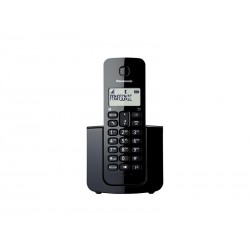TELEFONO PANASONIC INALAMBRICO KX-GB110 C/IDENTIFICADOR NEGRO 220V