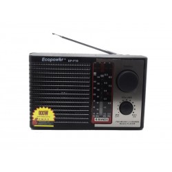 RADIO ECOPOWER EP-F10 - USB - RADIO AM-FM - SD