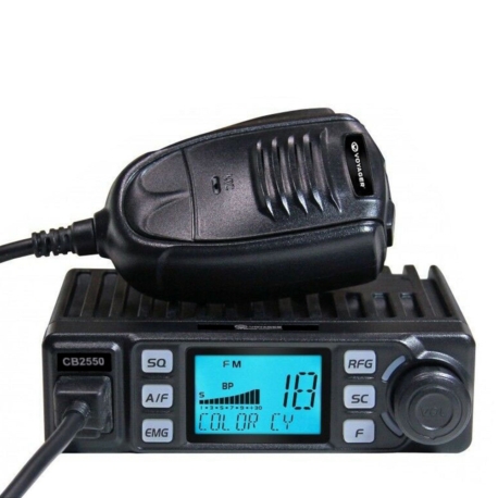RADIO PX VOYAGER VR-CB2550 40CH/AM/FM/SIN GARANTIA