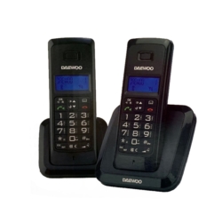 TELEFONO DAEWOO DTD-1200   BIN/BLK/6.0/2V/2FO