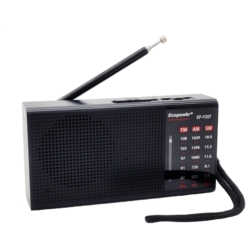 RADIO ECOPOWER EP-F227B RECARREGAVEL / USB / TF / BLUETOOTH