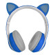 AUDIFONOS STN-28 CAT/BLUETOOTH/LED/BLUE