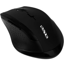 PC MOUSE SATE A-43G INALAMBRICO NEGRO