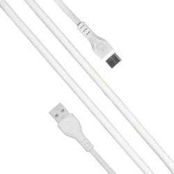 CABLE USB ONLY M.125/TYPE-C/2.1A/1M