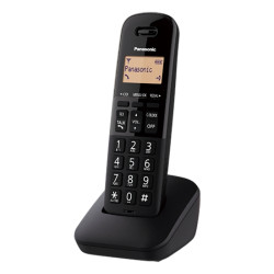 TELEFONE PANASONIC SEM FIO KX-TGB310 BINA/BLACK 2V/1-FONE