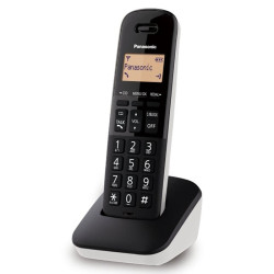 TELEFONE PANASONIC SEM FIO KX-TGB310 BINA/WHITE 2V/1-FONE