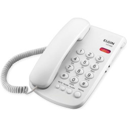 TELEFONO ELGIN TCF-2000 CON CABLE/BLANCO