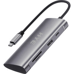 PC HUB HYEHU-71 USB-C/HDMI/SD/7 EM 1